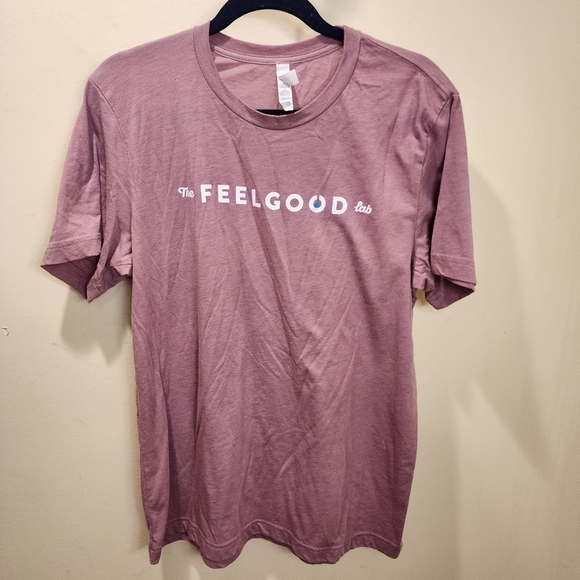 BELLA CANVAs The Feel Good Lab Unixex Pink Graphic T-shirt size L - Picture 1 of 7